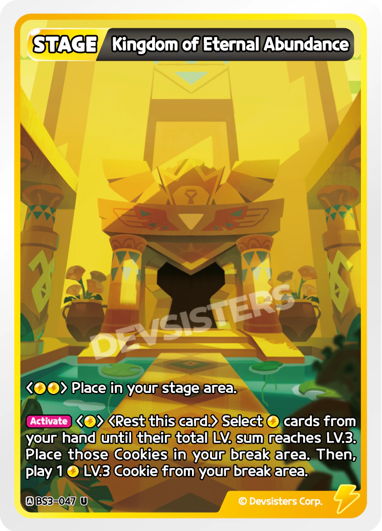BS3-047 Kingdom of Eternal Abundance