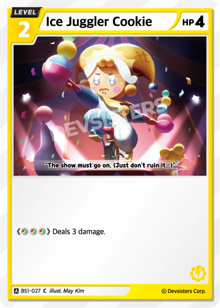 BS1-027 Ice Juggler Cookie