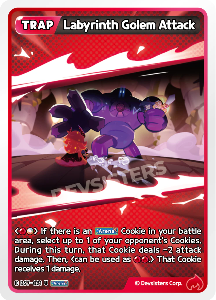 BS7-021 Labyrinth Golem Attack