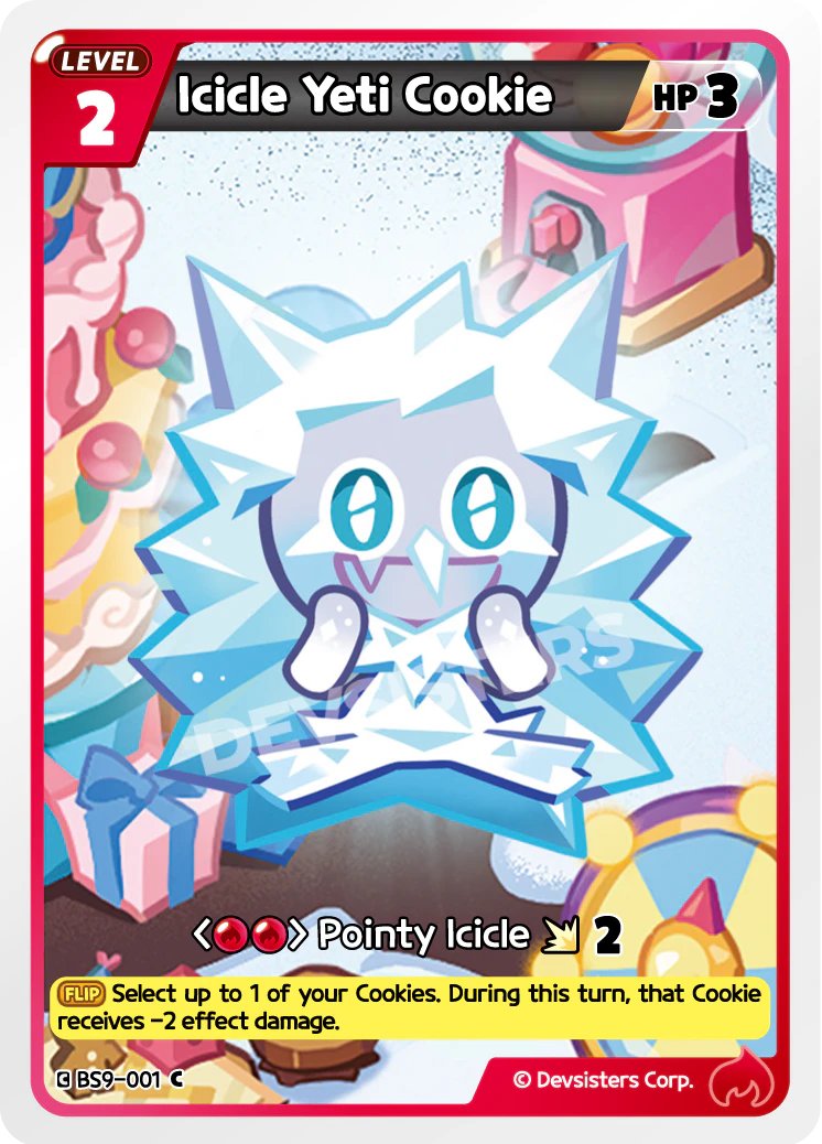 BS9-001 Icicle Yeti Cookie
