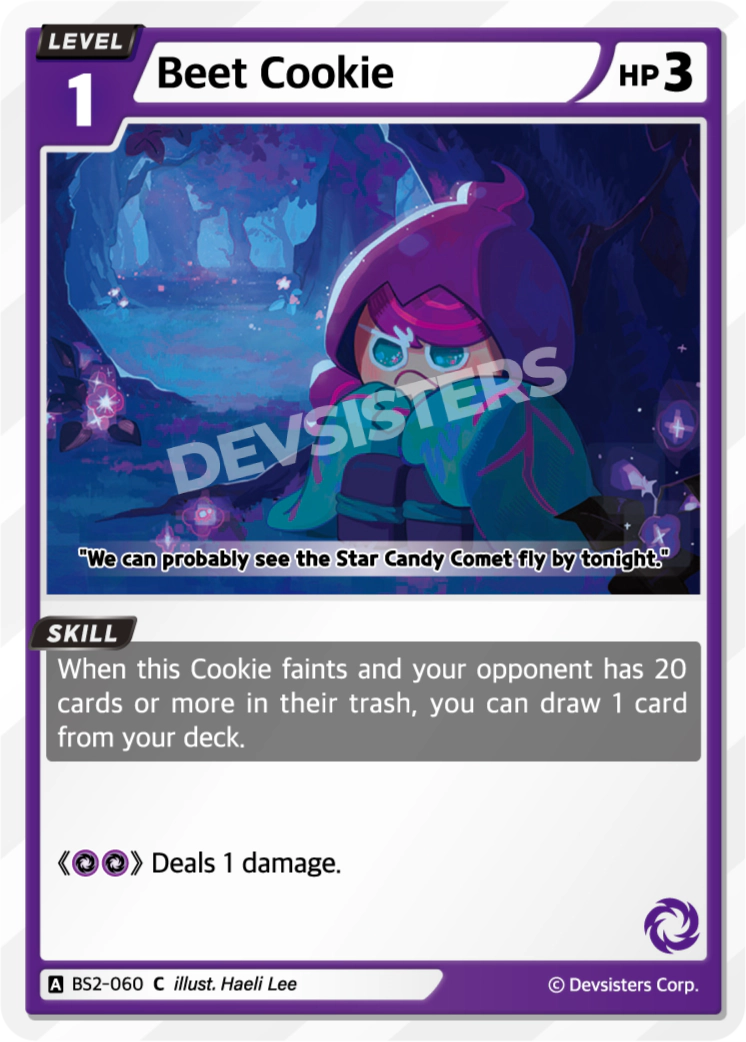 BS2-060 Beet Cookie