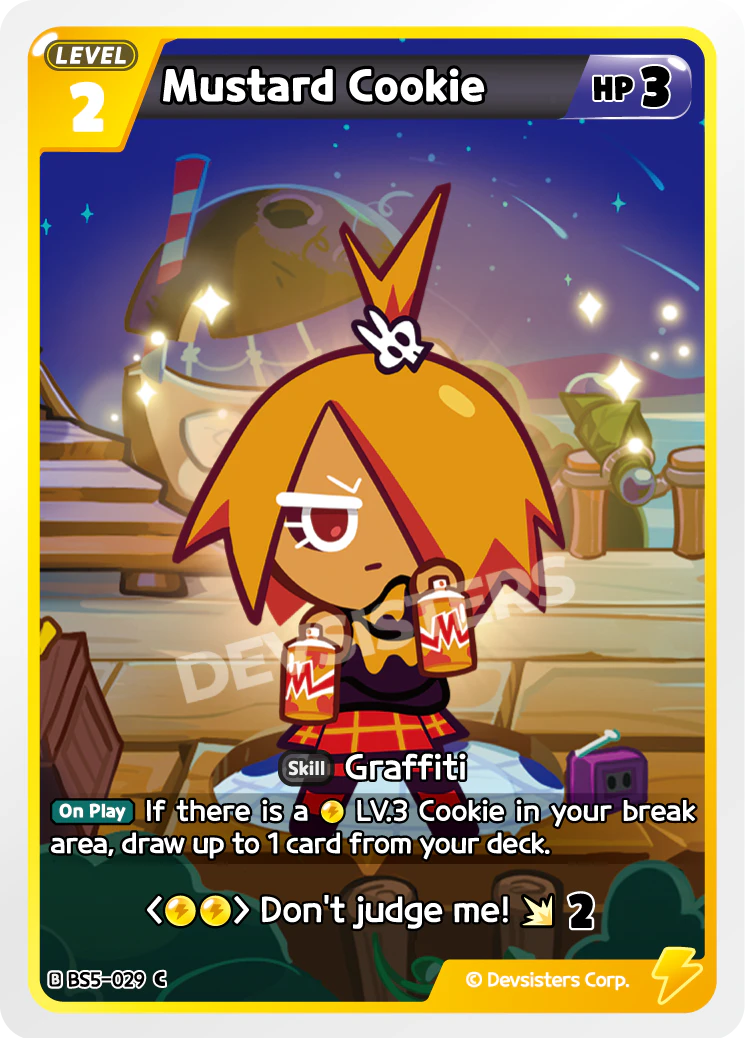 BS5-029 Mustard Cookie