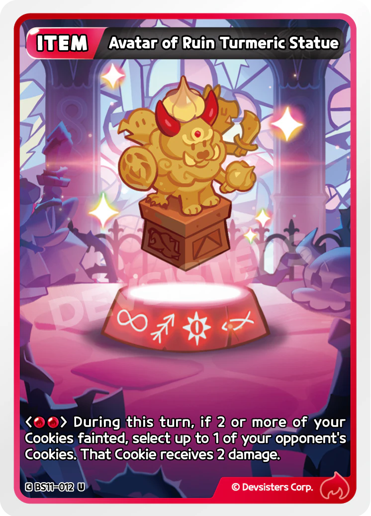 BS11-012 Avatar of Ruin Turmeric Statue