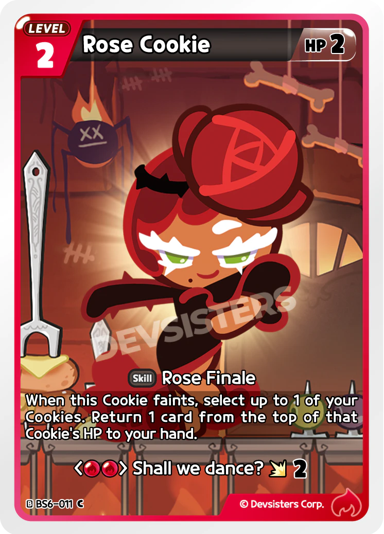 BS6-011 Rose Cookie