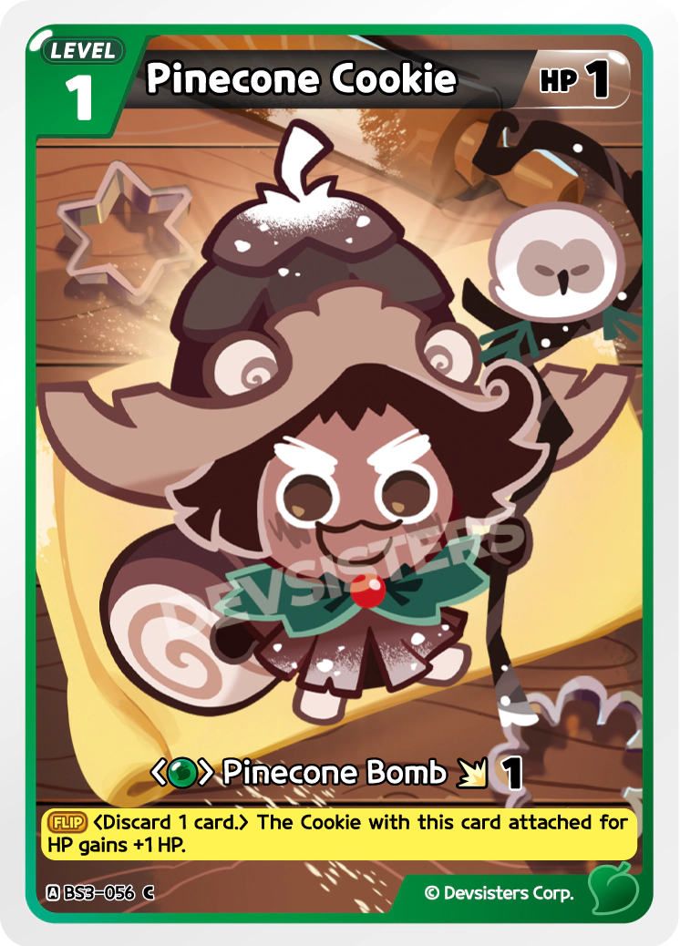 BS3-056 Pinecone Cookie