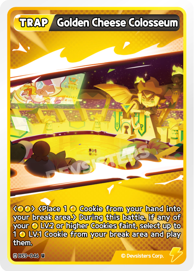 BS3-046 Golden Cheese Colosseum