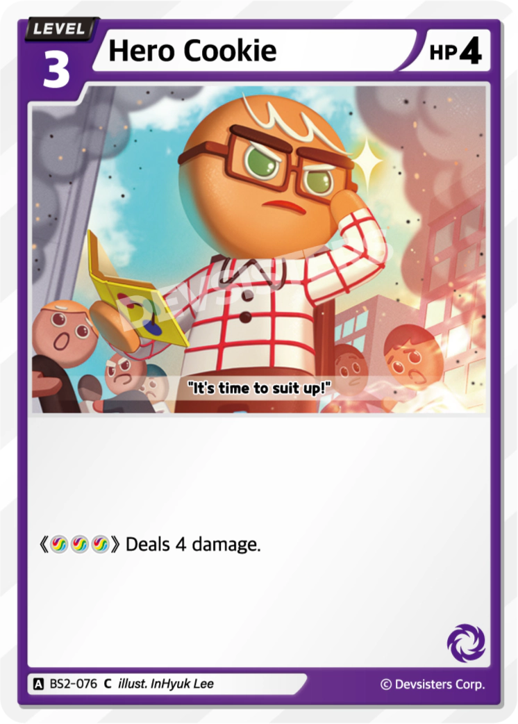 BS2-076 Hero Cookie