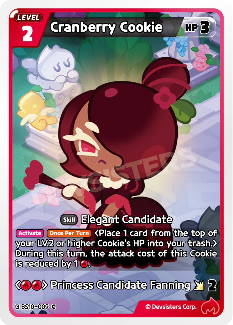 BS10-009 Cranberry Cookie