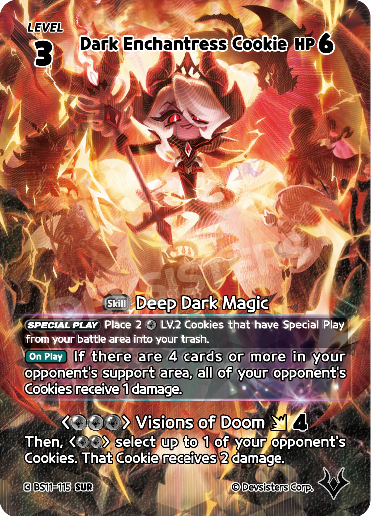 BS11-115@1 Dark Enchantress Cookie