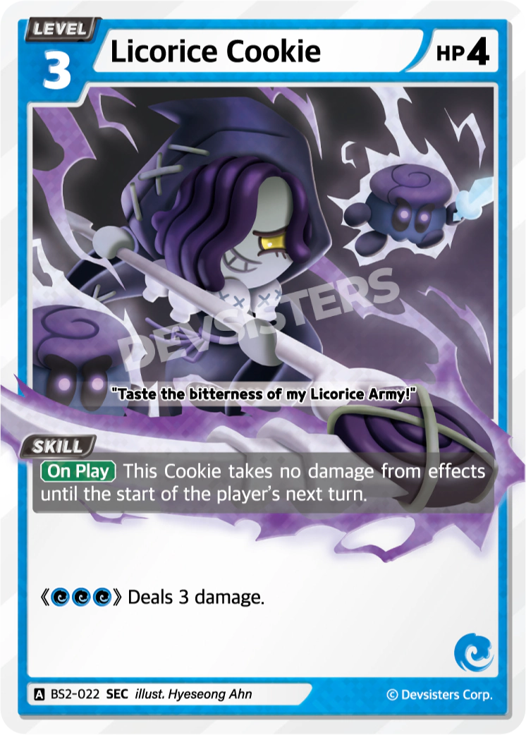 BS2-022@1 Licorice Cookie