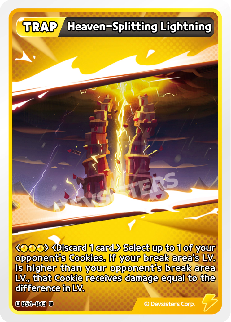 BS4-043 Heaven-Splitting Lightning