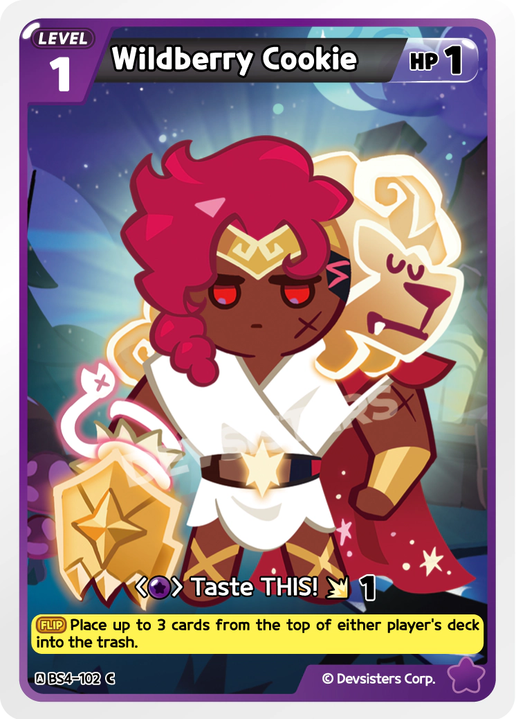BS4-102 Wildberry Cookie
