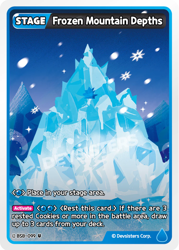 BS8-099 Frozen Mountain Depths