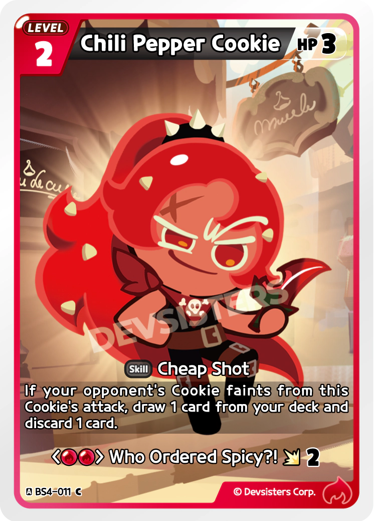 BS4-011 Chili Pepper Cookie