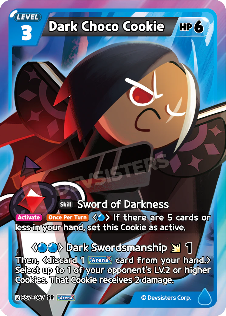 BS7-067 Dark Choco Cookie