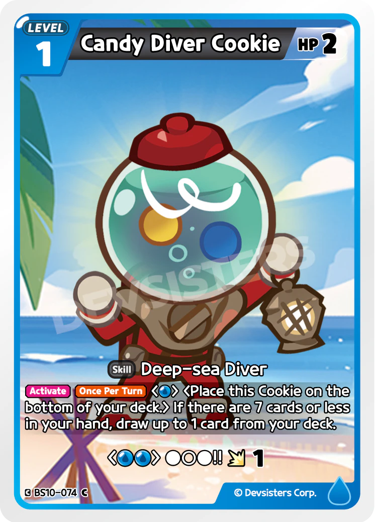 BS10-074 Candy Diver Cookie