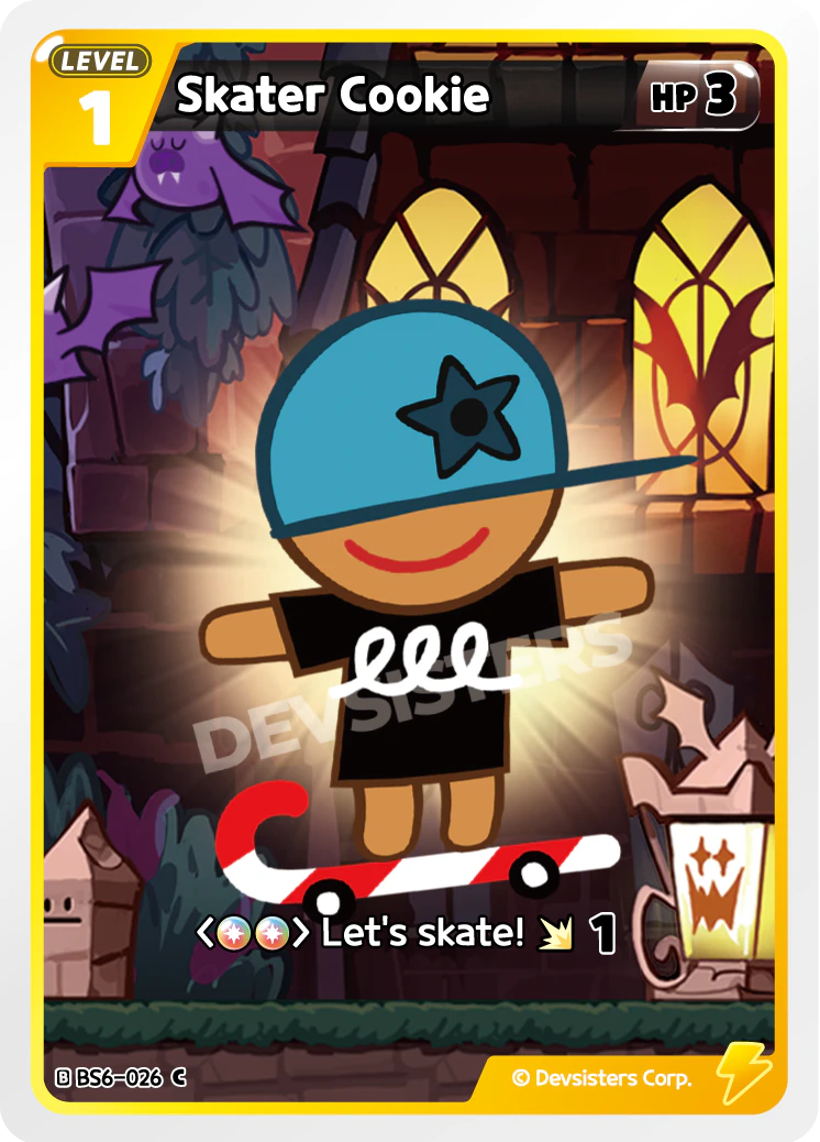 BS6-026 Skater Cookie