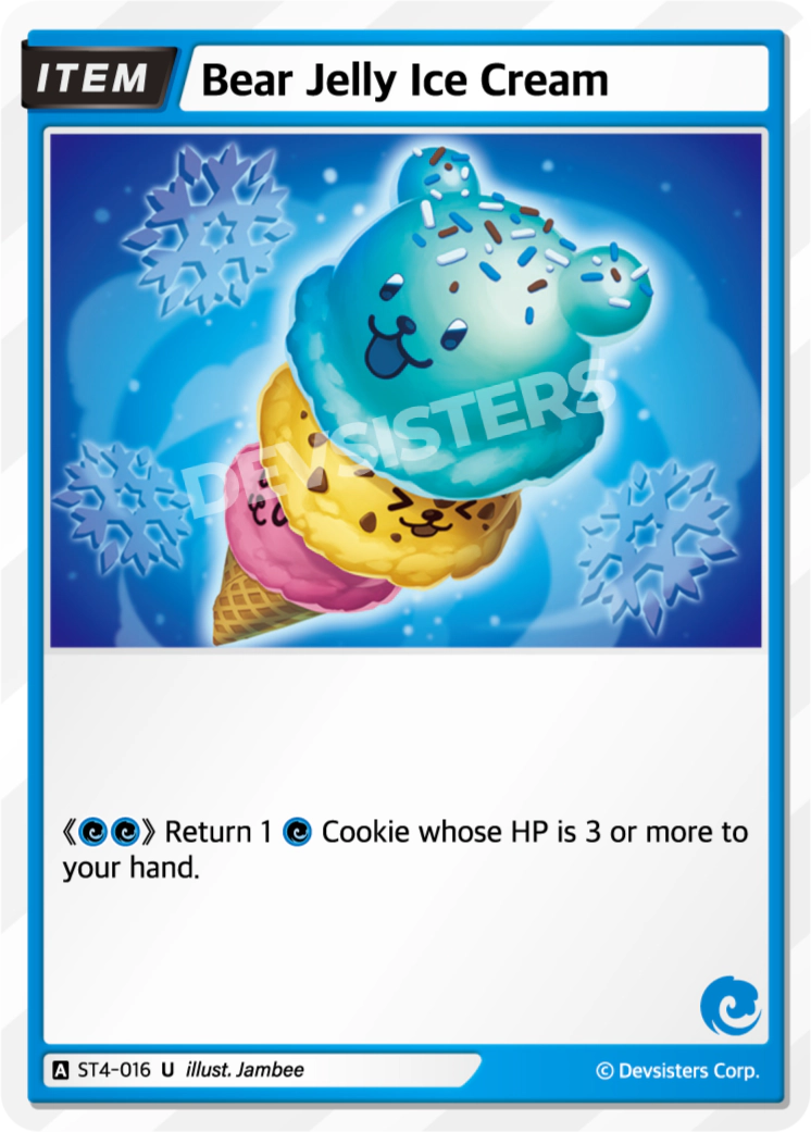 ST4-016 Bear Jelly Ice Cream