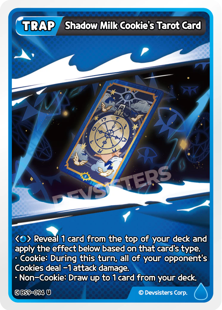 BS9-094 Shadow Milk Cookie's Tarot Card
