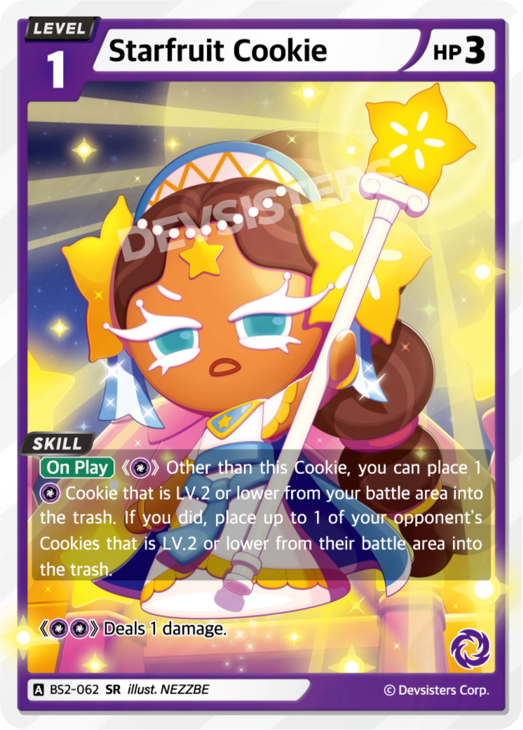 BS2-062 Starfruit Cookie