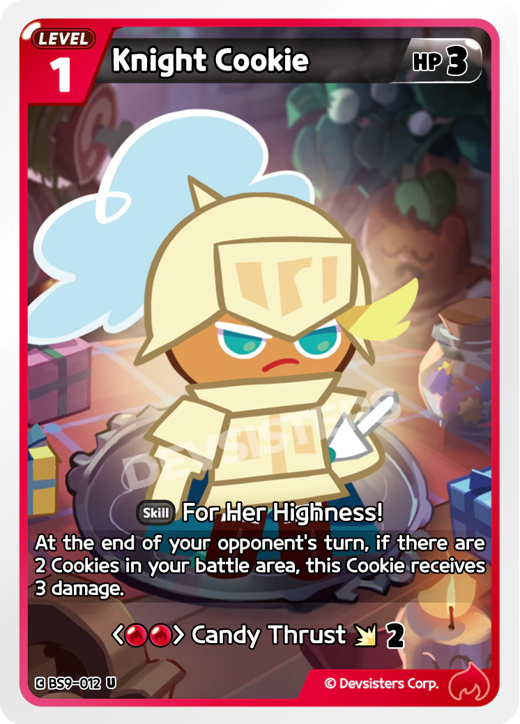 BS9-012 Knight Cookie