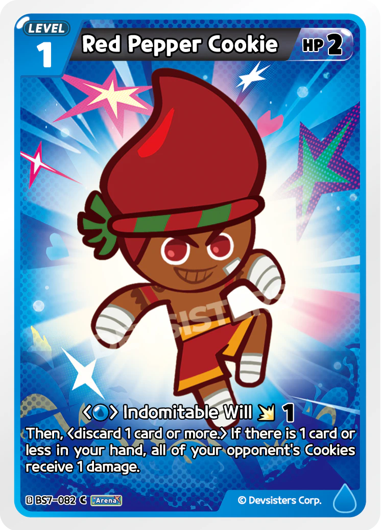 BS7-082 Red Pepper Cookie