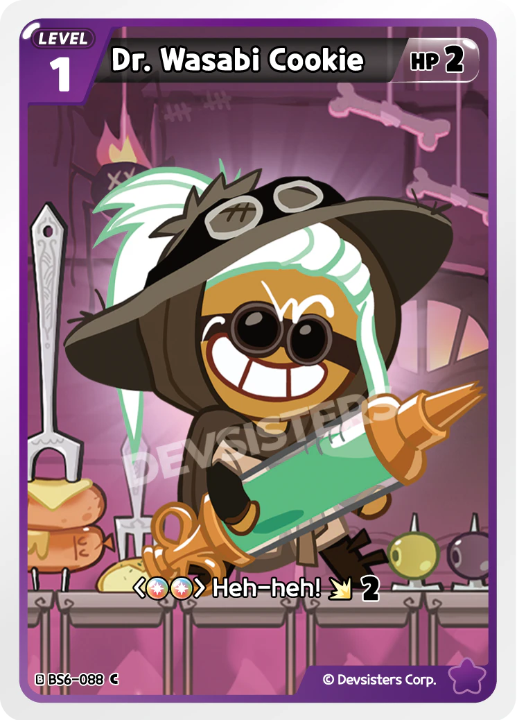 BS6-088 Dr. Wasabi Cookie