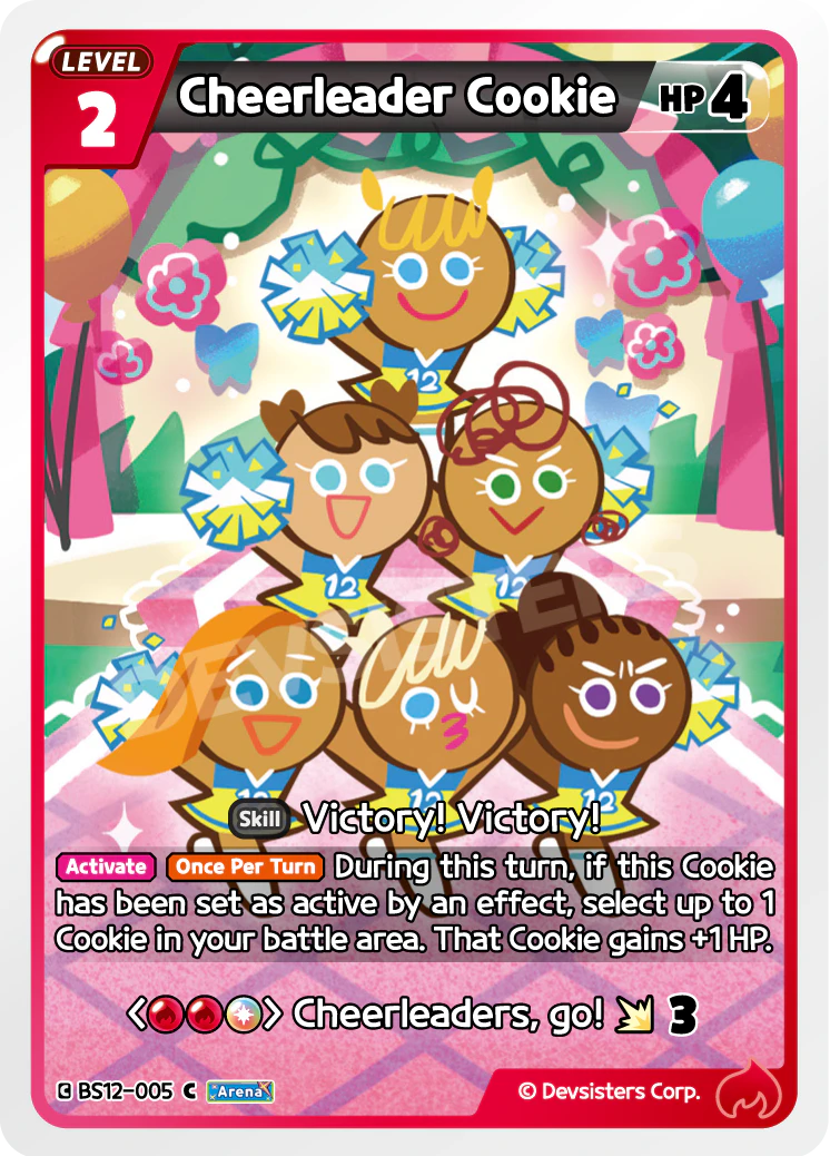 Cheerleader Cookie