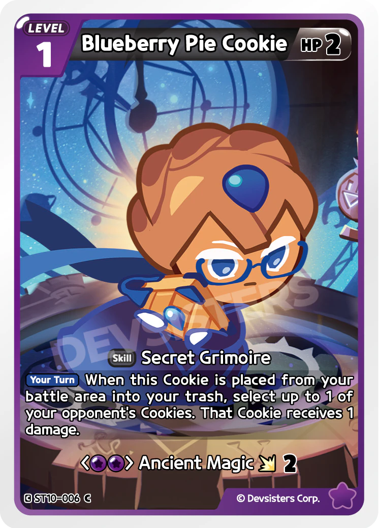 ST10-006 Blueberry Pie Cookie