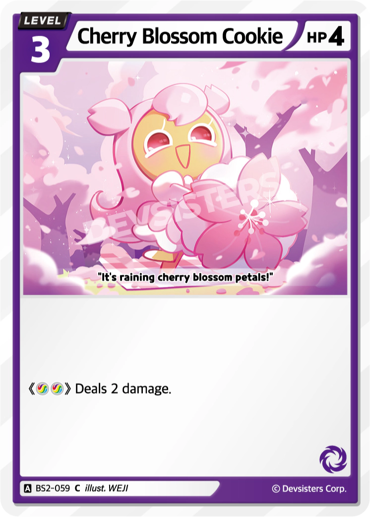 BS2-059 Cherry Blossom Cookie