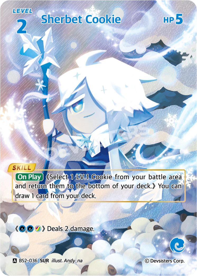 BS2-036@1 Sherbet Cookie