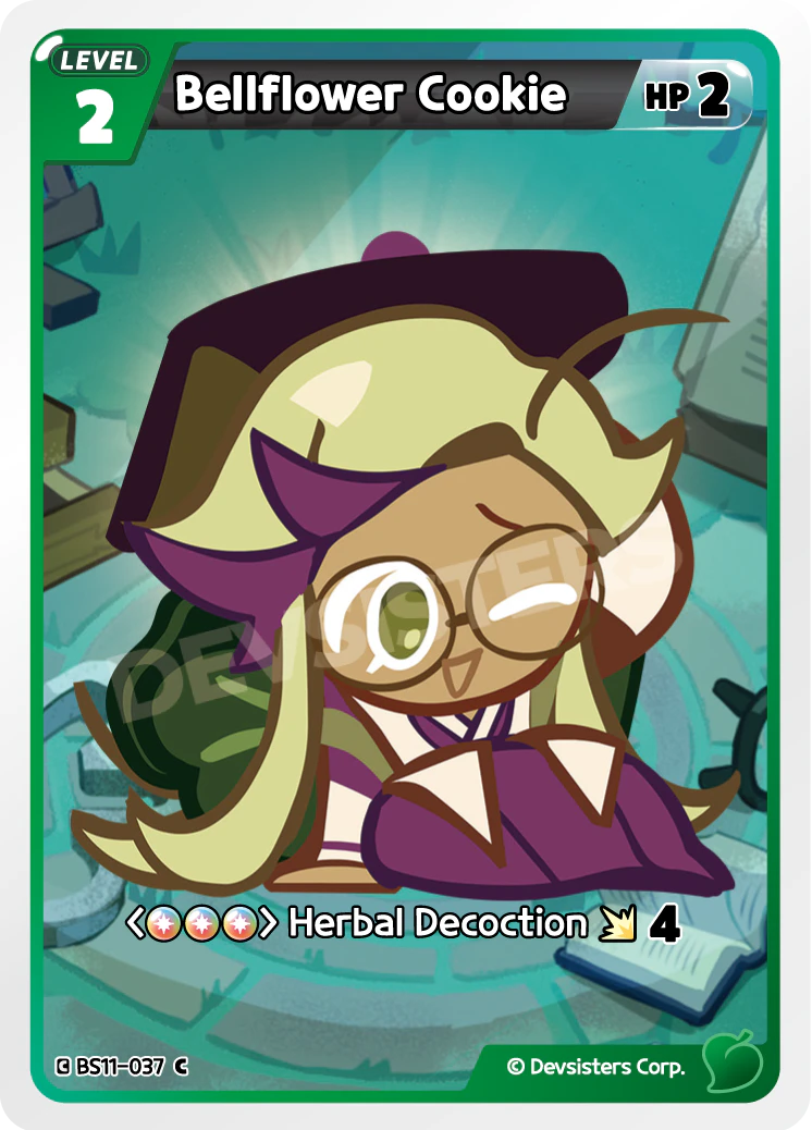 BS11-037 Bellflower Cookie
