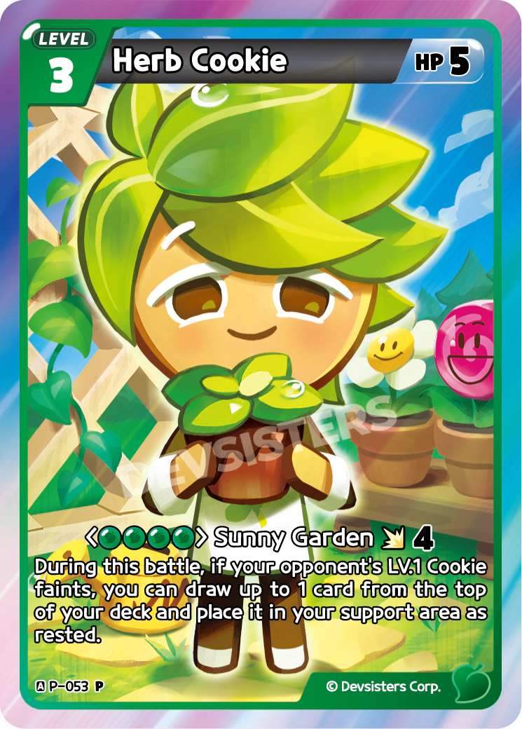 P-053 Herb Cookie