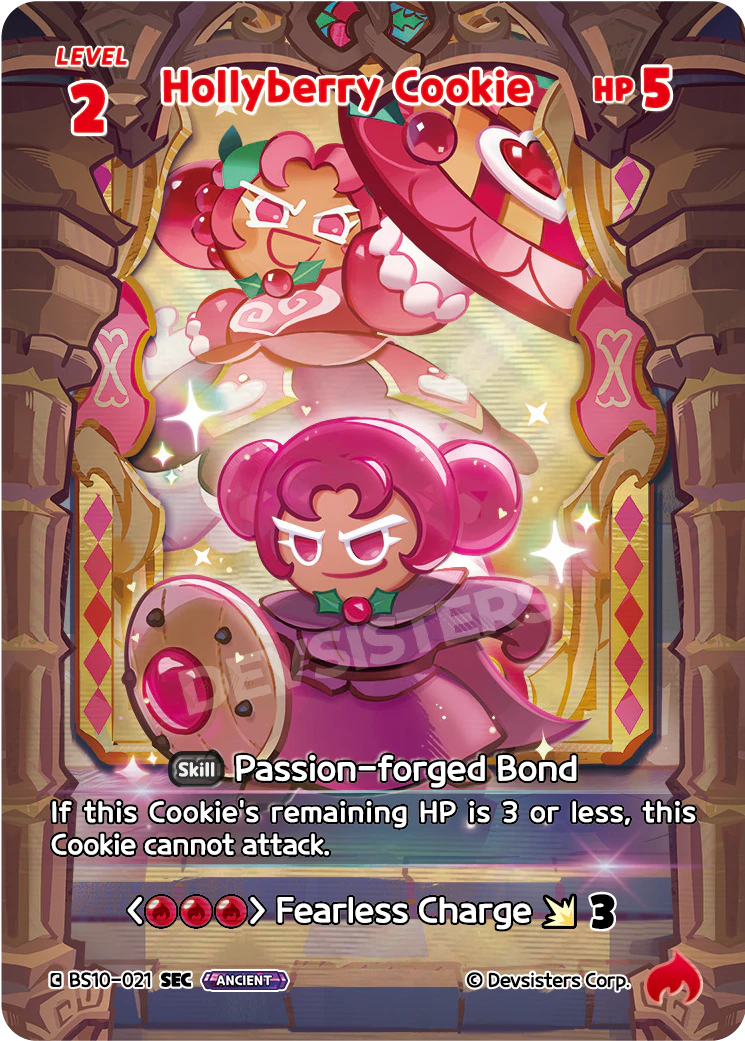 BS10-021@1 Hollyberry Cookie