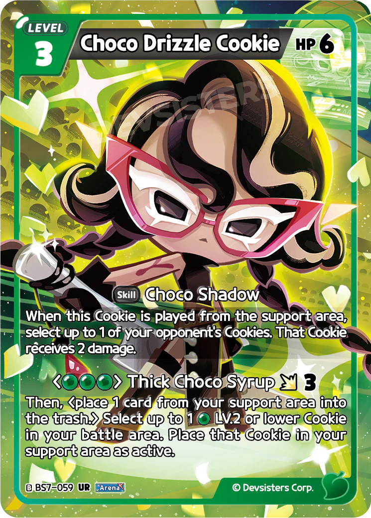 BS7-059 Choco Drizzle Cookie