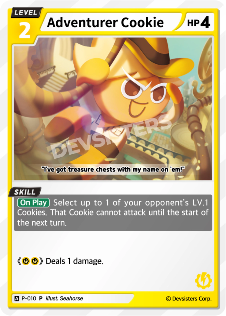 P-010 Adventurer Cookie