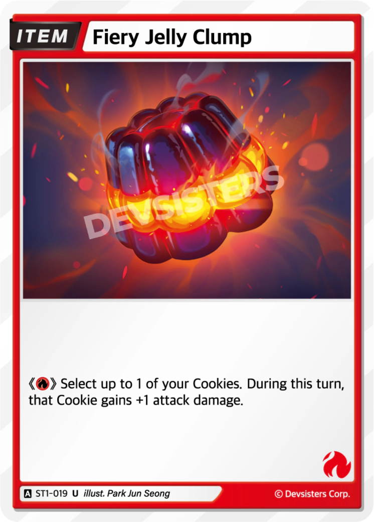 ST1-019 Fiery Jelly Clump