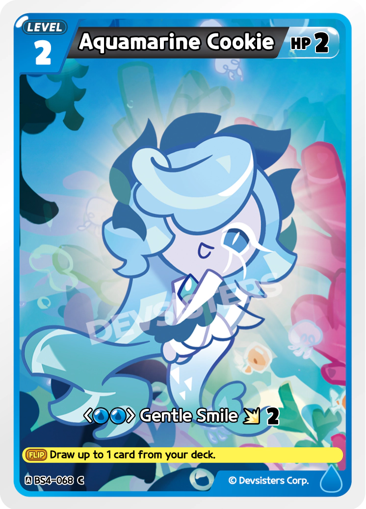 BS4-068 Aquamarine Cookie