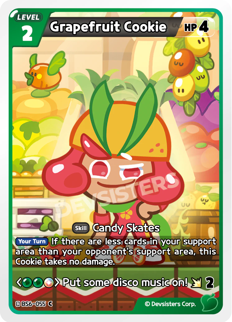 BS6-055 Grapefruit Cookie