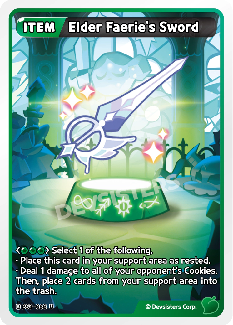 BS3-068 Elder Faerie's Sword