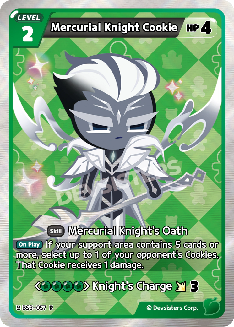 BS3-057 Mercurial Knight Cookie