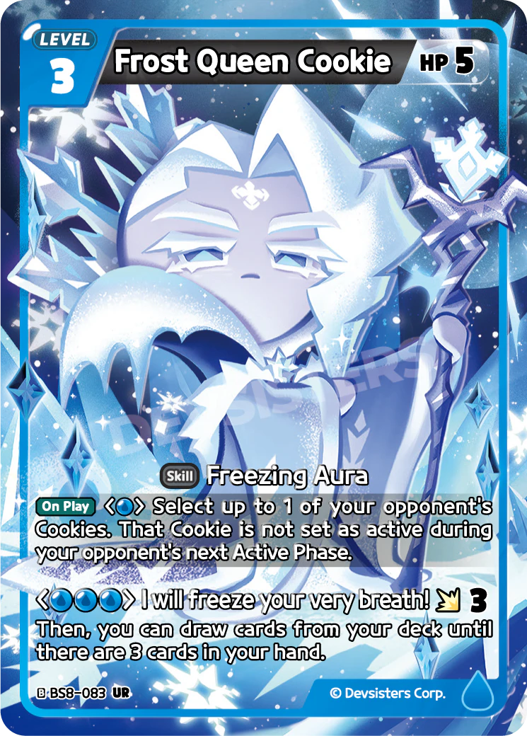 BS8-083 Frost Queen Cookie