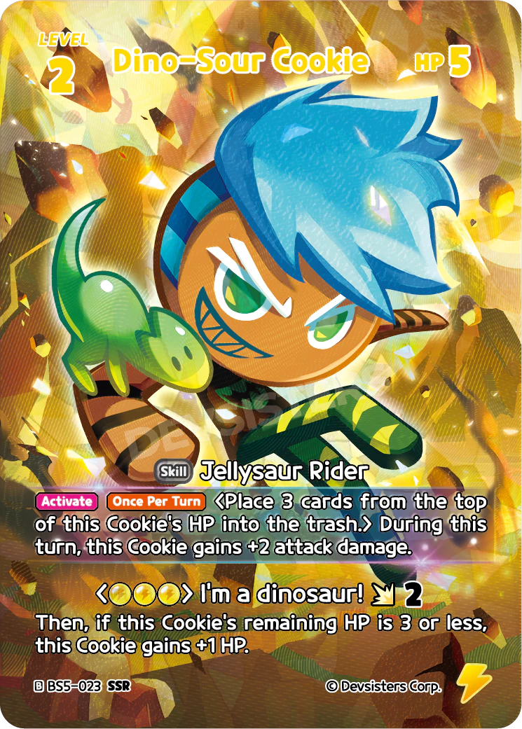 BS5-023@1 Dino-Sour Cookie