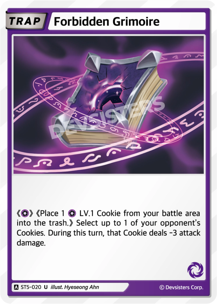 ST5-020 Forbidden Grimoire