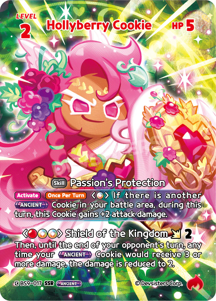 BS9-017@1 Hollyberry Cookie