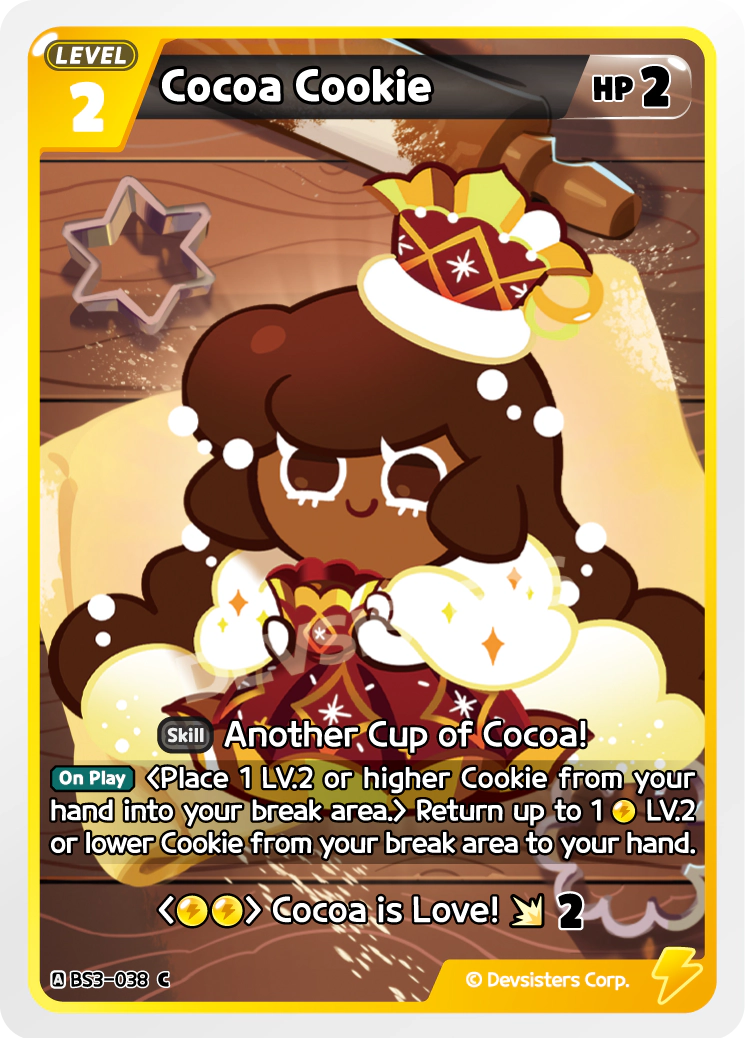 BS3-038 Cocoa Cookie