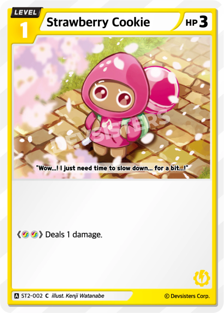 ST2-002 Strawberry Cookie