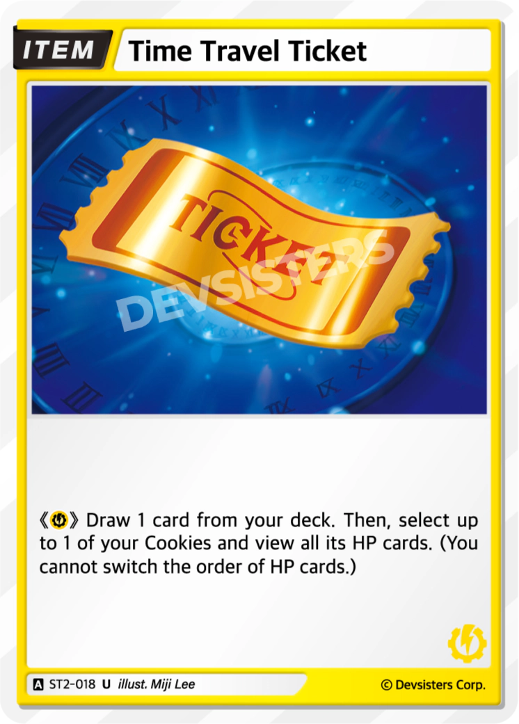 ST2-018 Time Travel Ticket