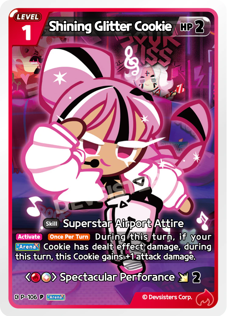 P-106 Shining Glitter Cookie