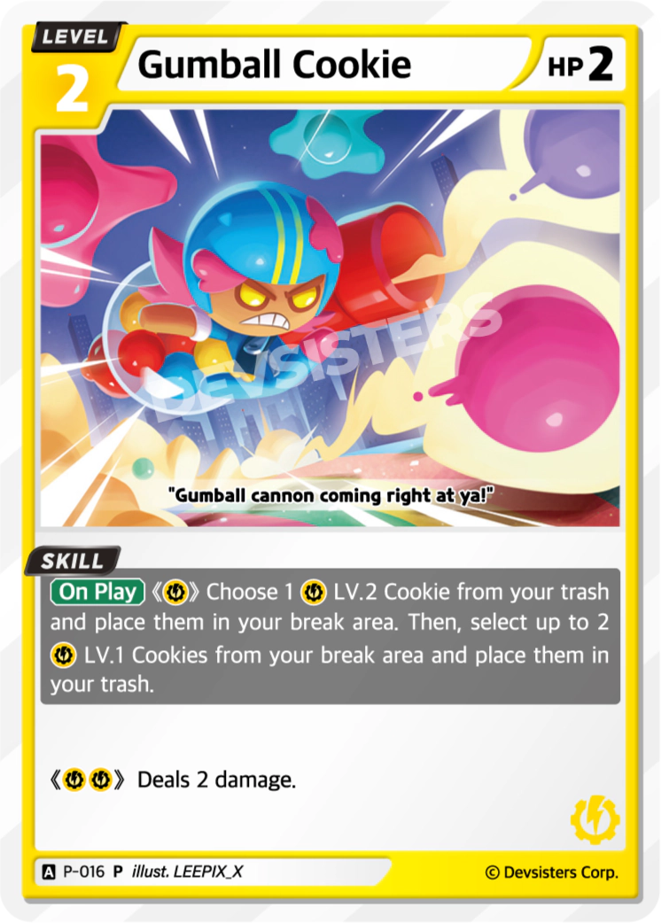P-016 Gumball Cookie
